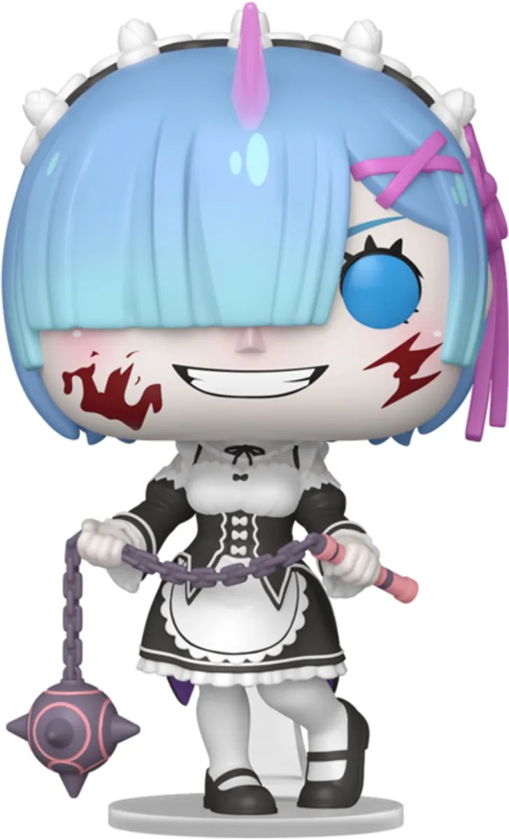 Funko Pop! Re:Zero Rem 2113 (Chase) - Vinylfiguur - afbeelding 6 van 6