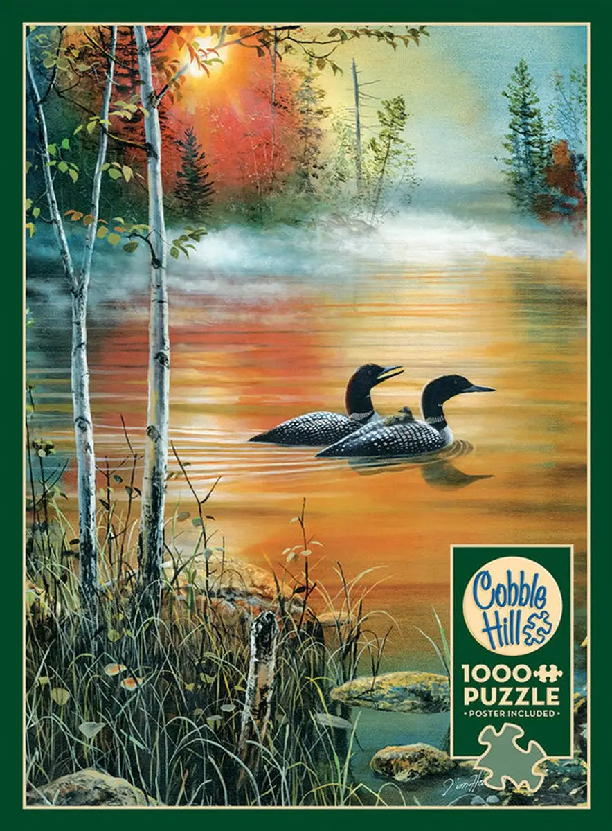 Cobble Hill Ochtendnevel Puzzel 1000 Stuks - Meerkleurig