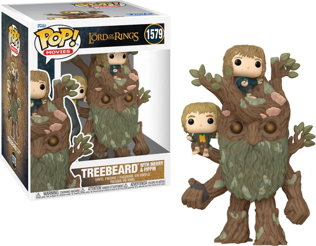 Funko Pop Treebeard met Merry & Pippin The Lord of the Rings #1579 - Multi - afbeelding 6 van 6