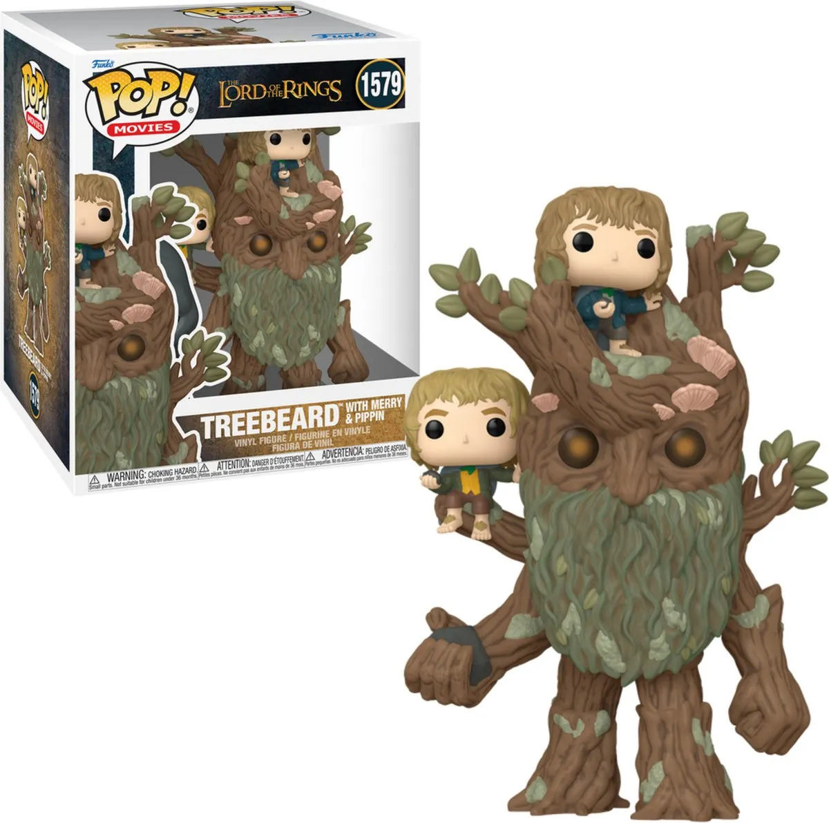 Funko Pop Treebeard met Merry & Pippin The Lord of the Rings #1579 - Multi