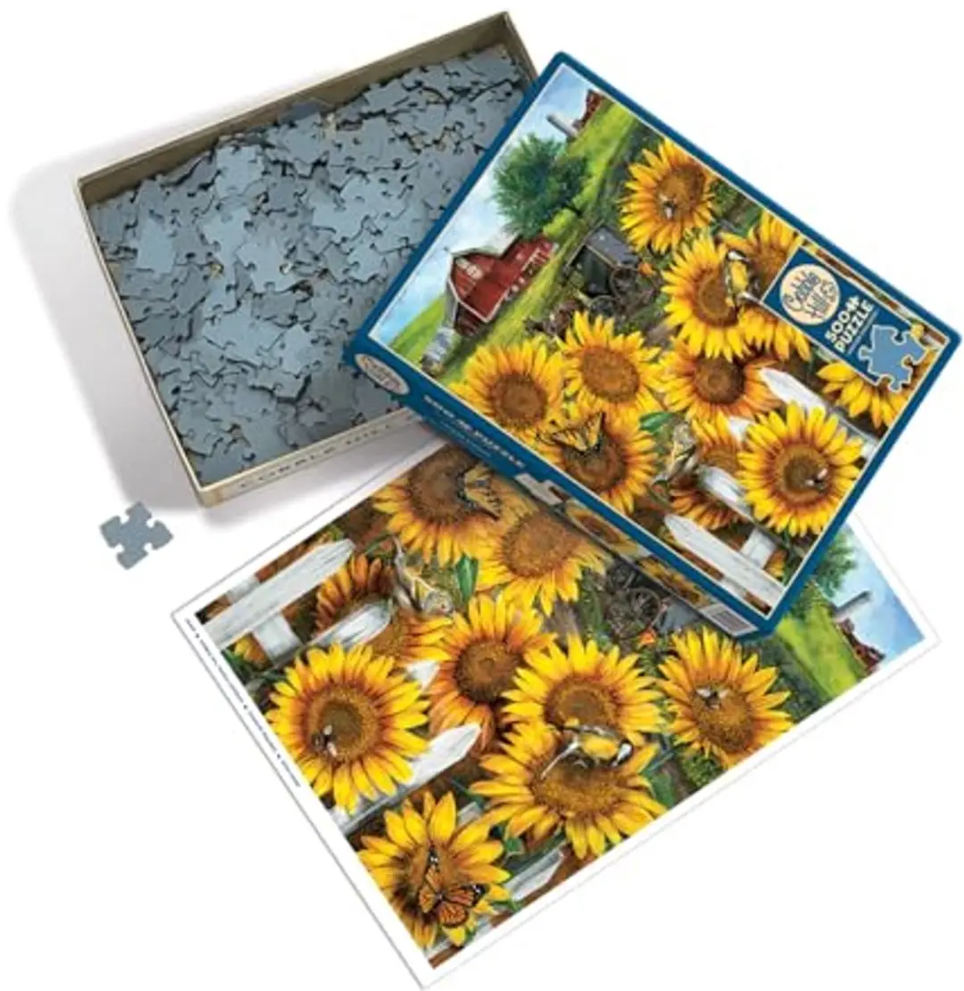 Cobble Hill Country Paradise Legpuzzel 1000 Stuks - Multicolor - afbeelding 3 van 3