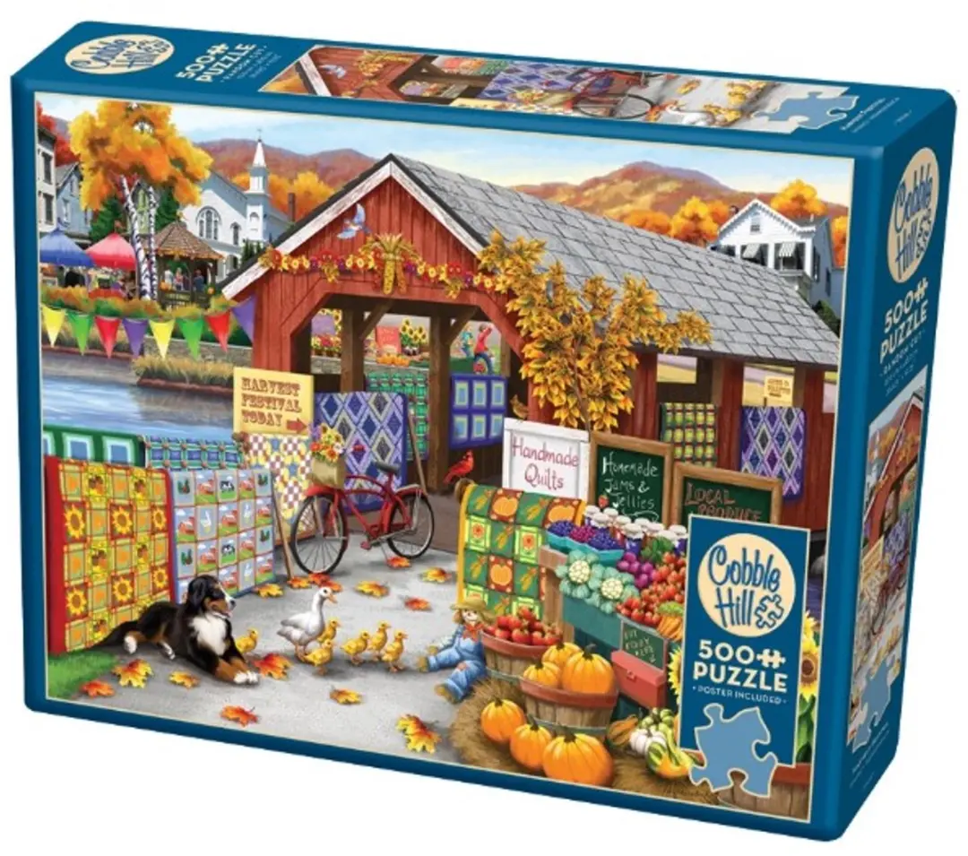 Cobble Hill Harvest Festival Legpuzzel 500 Stuks - 45027