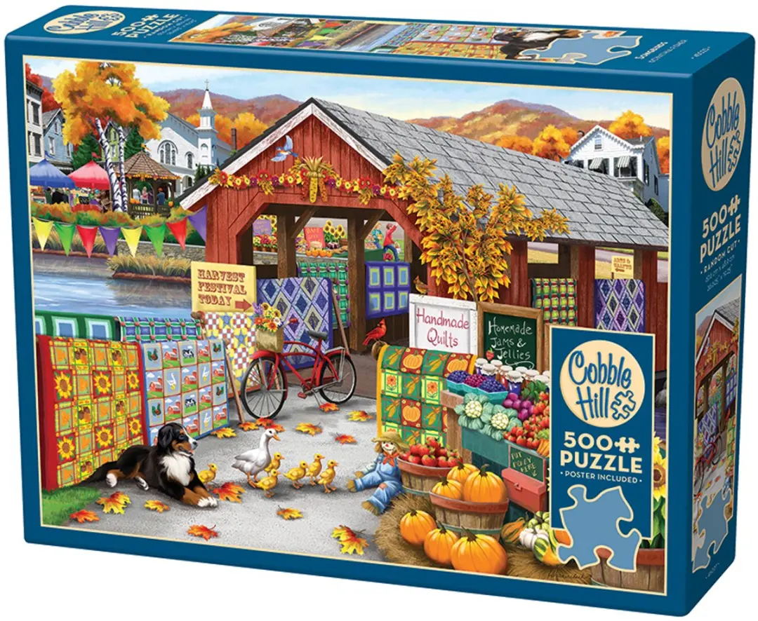 Cobble Hill Harvest Festival Legpuzzel 500 Stuks - 45027