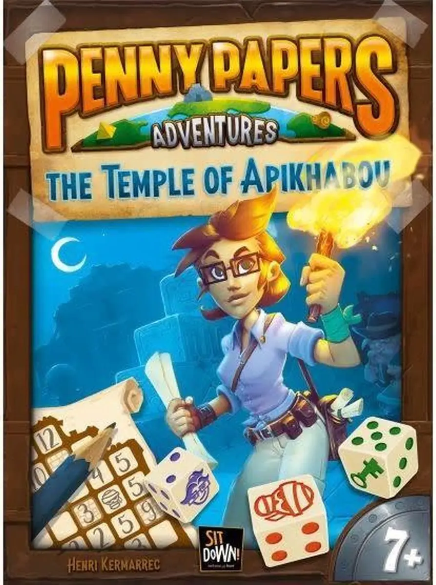 Sit Down! Penny Papers Adventures Skull Island - Avonturenbordspel