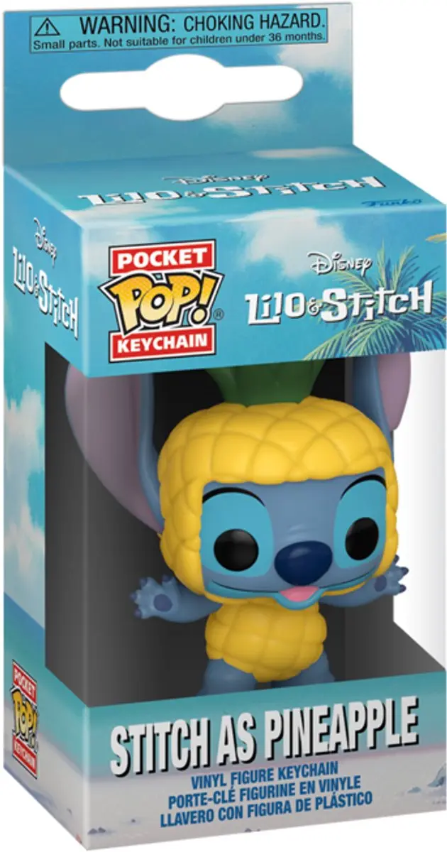 Lilo & Stitch Stitch As Pineapple Pocket Pop! 87209 - Neutraal - afbeelding 2 van 3