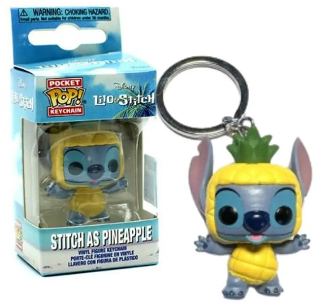 Lilo & Stitch Stitch As Pineapple Pocket Pop! Unisex Funko Pocket Pop!
