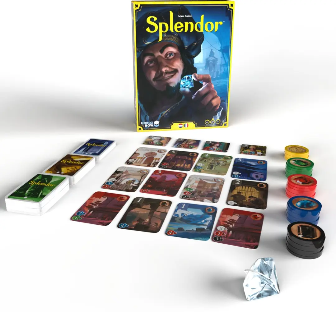 Space Cowboys Splendor Bordspel - 2-4 Spelers - afbeelding 6 van 6