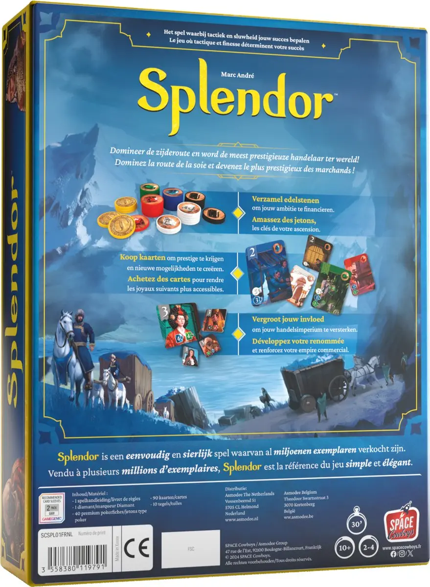 Space Cowboys Splendor Bordspel - 2-4 Spelers