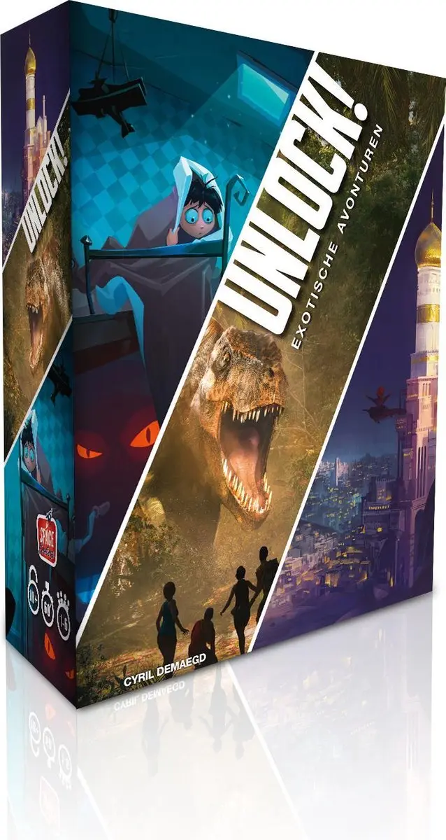 Space Cowboys Unlock! 4 Exotische Avonturen SPC13-004 - Escape Room Spel
