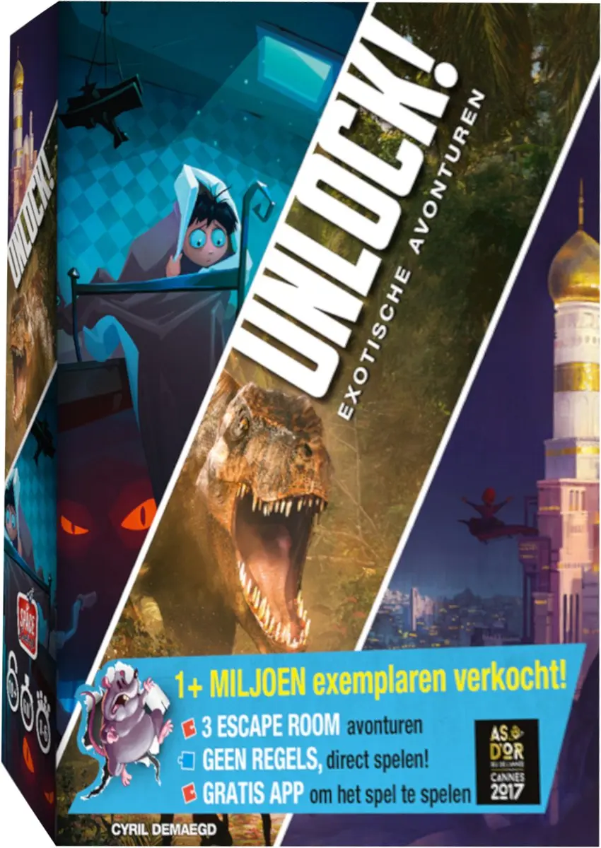 Space Cowboys Unlock! 4 Exotische Avonturen SPC13-004 - Escape Room Spel - afbeelding 6 van 6