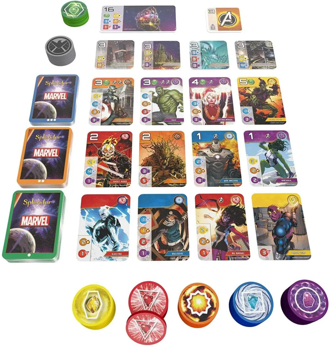 Space Cowboys Splendor Marvel Bordspel - Engelstalige uitgave - afbeelding 6 van 6