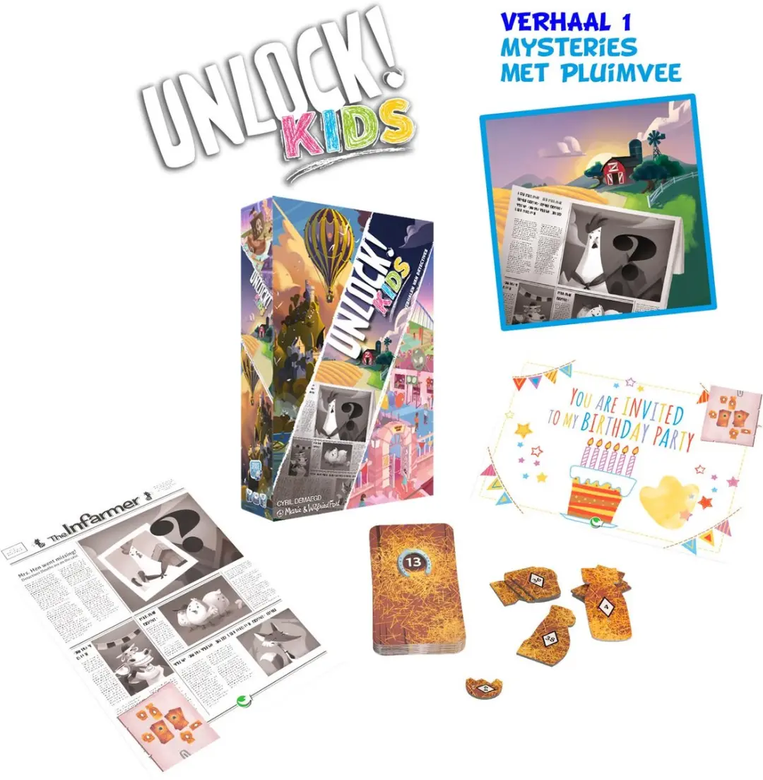 Space Cowboys Unlock! Kids Avonturen van Detectives - 2010110