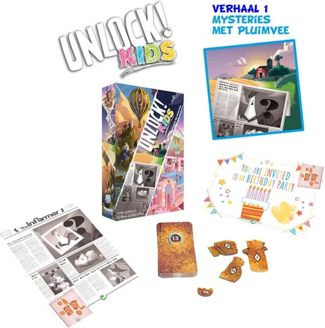 Space Cowboys Unlock! Kids Avonturen van Detectives - 2010110
