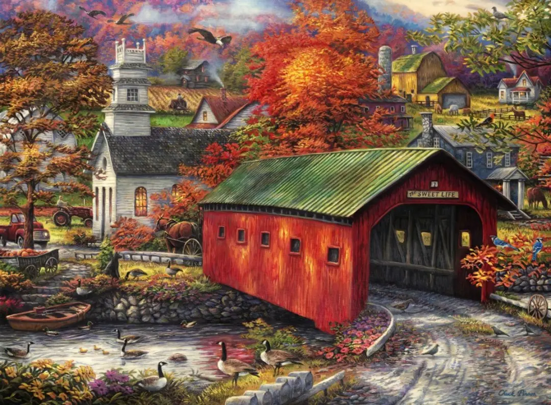 Grafika puzzel Chuck Pinson