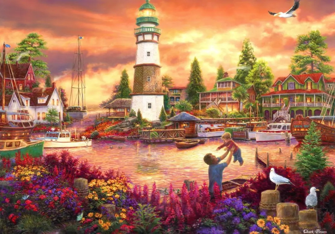 Grafika puzzel Chuck Pinson