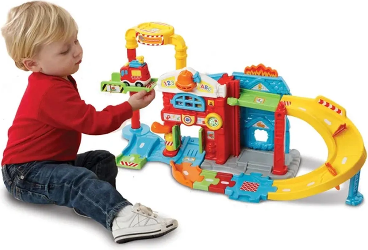VTech Toet Toet Auto's Brandweerkazerne 80-503923 - Multikleuren