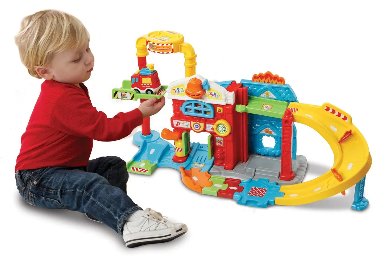 VTech Toet Toet Auto's Brandweerkazerne 80-503923 - Multikleuren