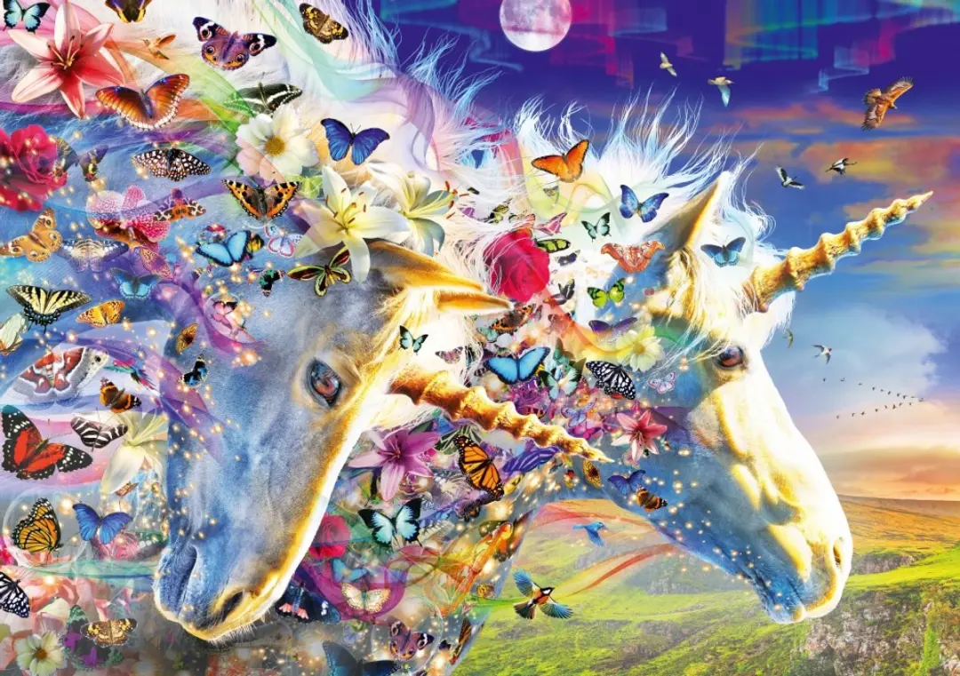 Eenhoorn droom legpuzzel 1000 stukjes