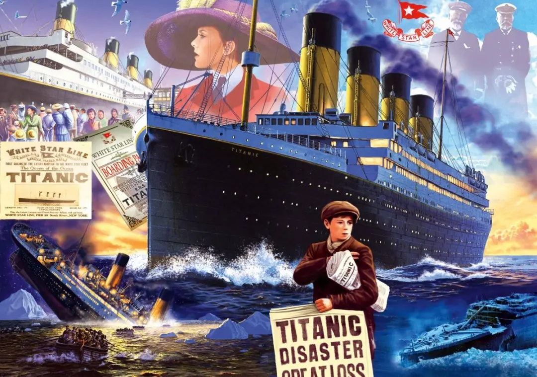 Bluebird Puzzle legpuzzel Titanic