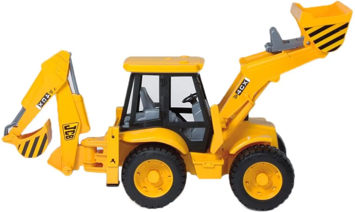 Bruder 2428 JCB Baggerkraan - Geel