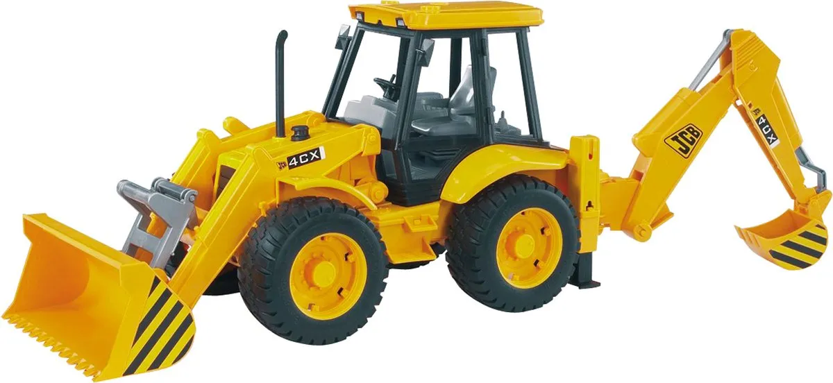 Bruder 2428 JCB Baggerkraan - Geel