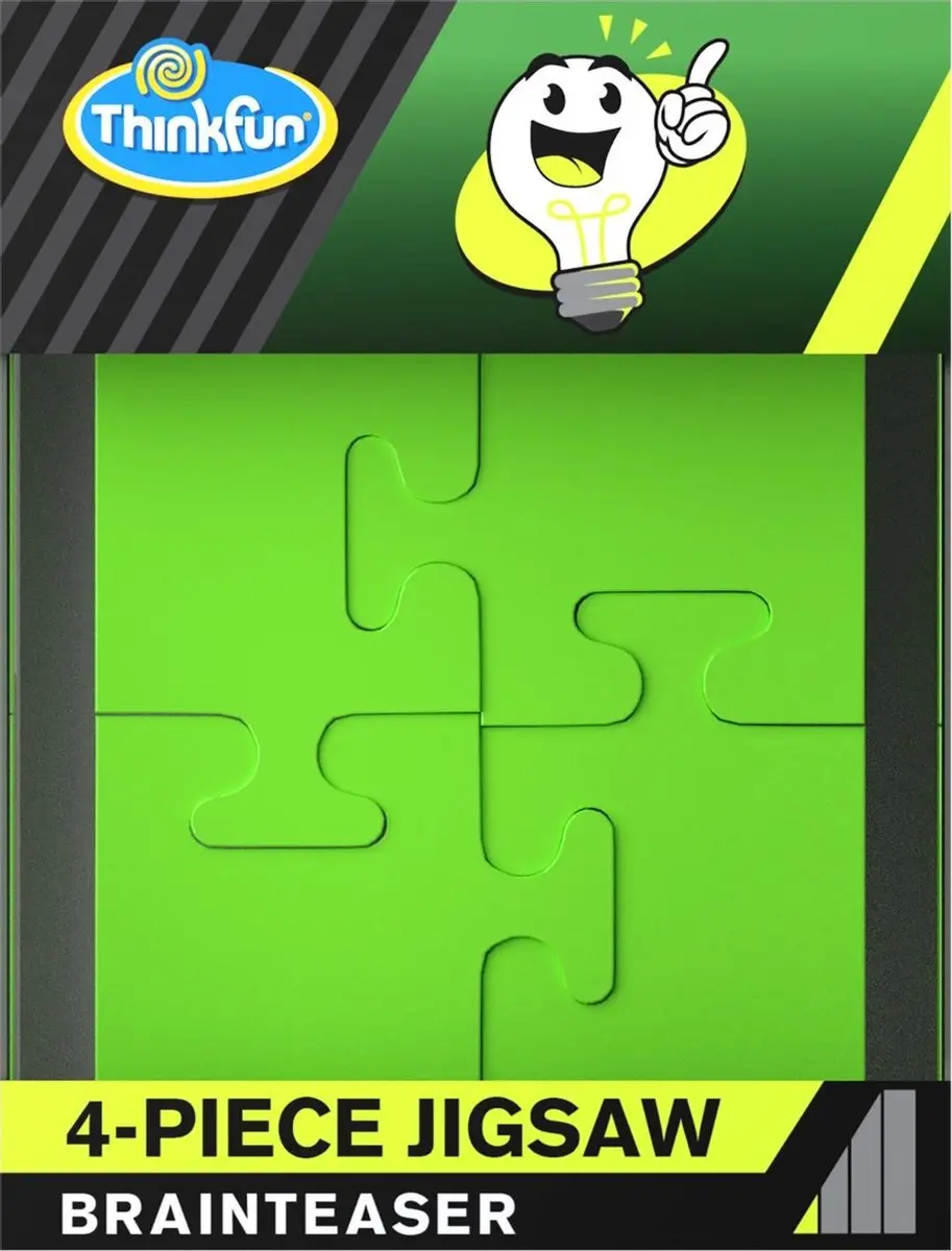 ThinkFun A-HA! 4-Piece JigSaw