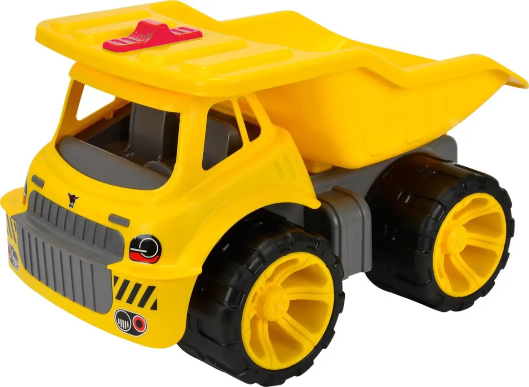 BIG Power Worker Maxi Kiepwagen 800055810 - 25kg - Geel - afbeelding 2 van 6