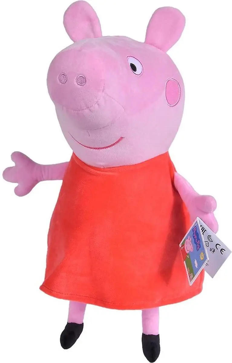 Simba Peppa Pig Knuffel 33cm - Roze - afbeelding 3 van 3