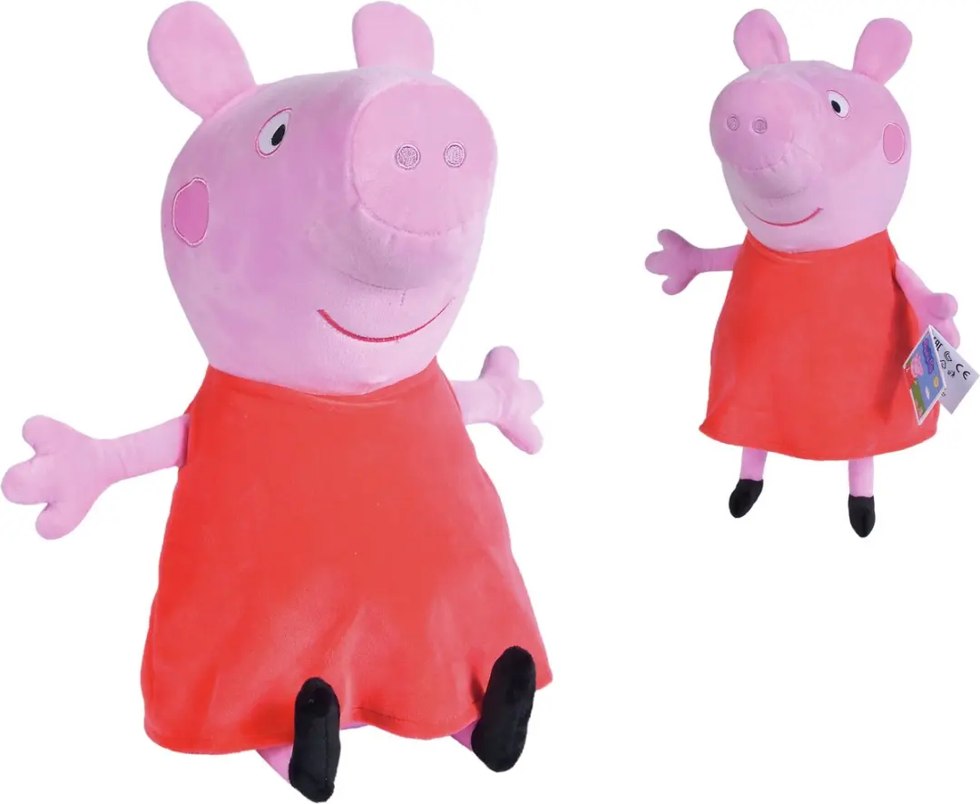 Simba Peppa Pig Knuffel 33cm - Roze - afbeelding 2 van 3