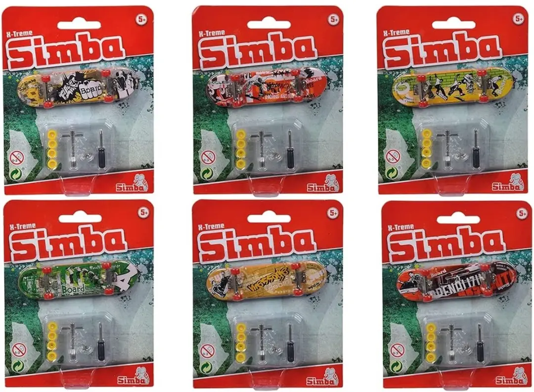 Simba Toys Vingerskateboard - Meerkleurig - afbeelding 2 van 6