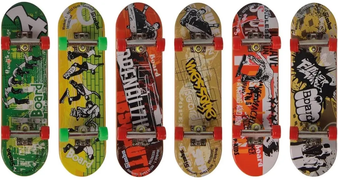 Simba Toys Vingerskateboard - Meerkleurig - afbeelding 3 van 6