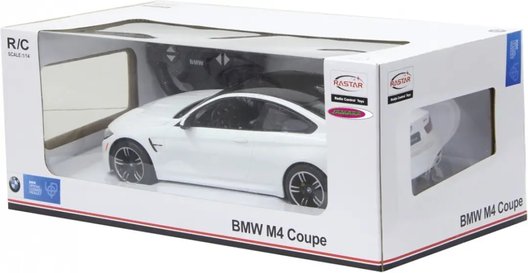 Jamara BMW M4 Coupe RC Auto JAM404566 - Wit - afbeelding 4 van 6