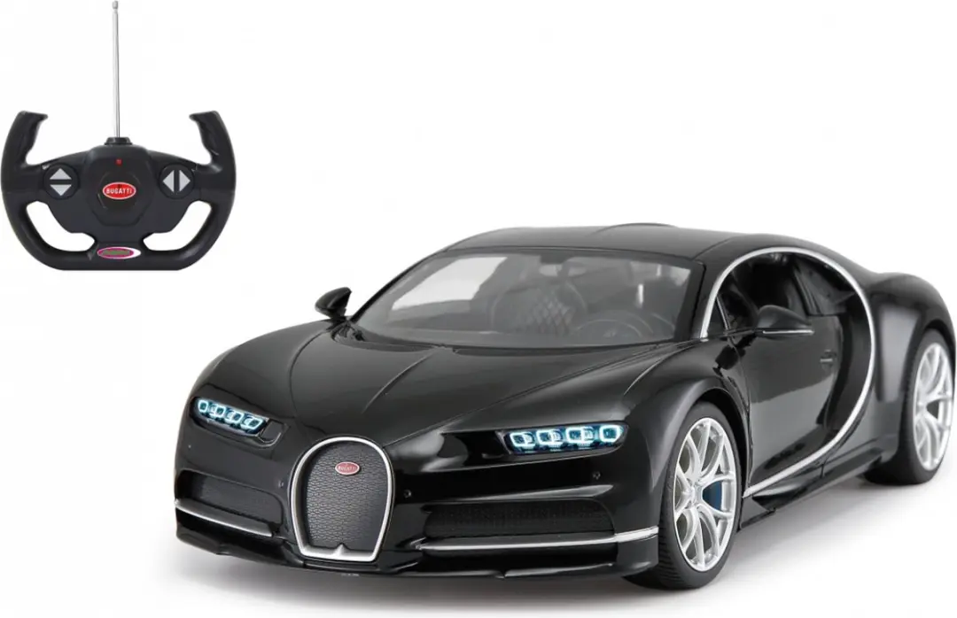 Jamara RC Sport Auto Bugatti Chiron 405134 - 1:14 - Zwart - afbeelding 6 van 6