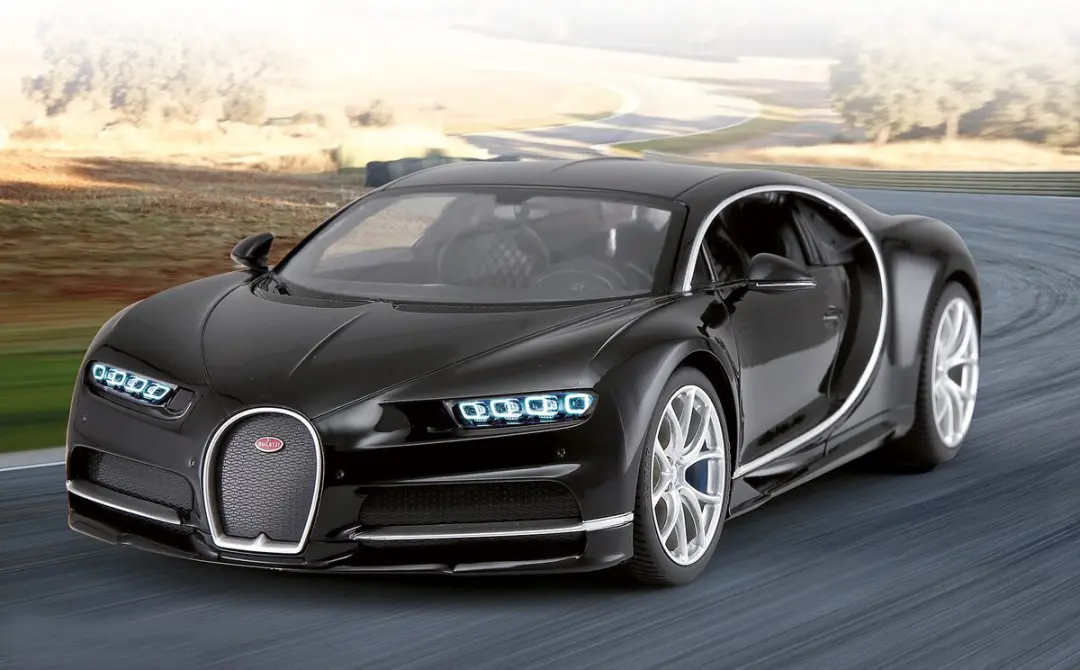 Jamara RC Sport Auto Bugatti Chiron 405134 - 1:14 - Zwart - afbeelding 3 van 6