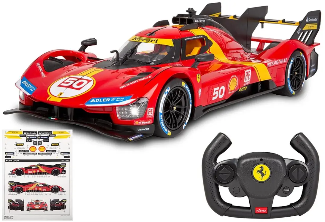 Jamara Ferrari 499P RC Auto 1:14 - 2,4GHz - Rood