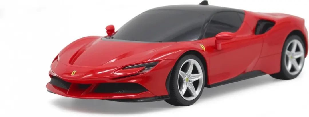 Jamara Ferrari SF90 Stradale RC Auto 16,5cm - Rood/Zwart - afbeelding 6 van 6