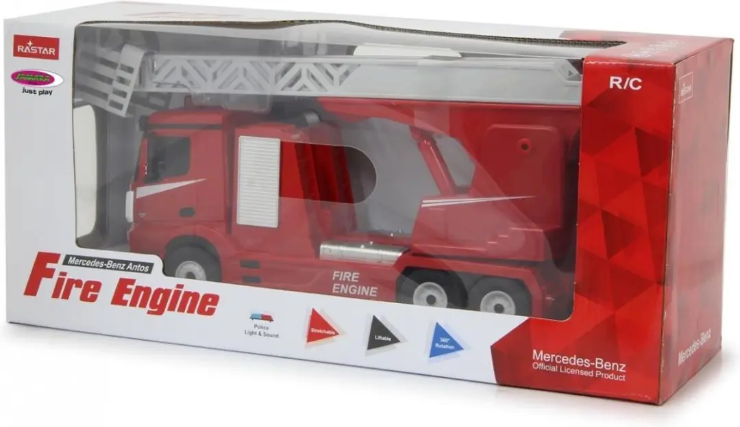 Jamara RC Ladder Brandweerwagen Mercedes-Benz Antos 1:24 - 2,4GHz - Multi