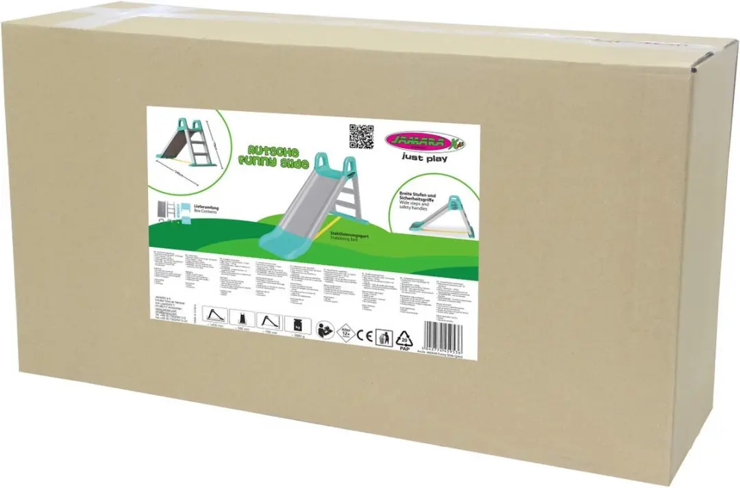 Jamara Glijbaan Junior 460549 - 145x59x79cm - Grijs