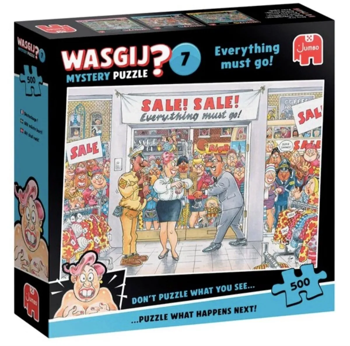 Wasgij Mystery 7 Jumbo Legpuzzel 500 Stuks