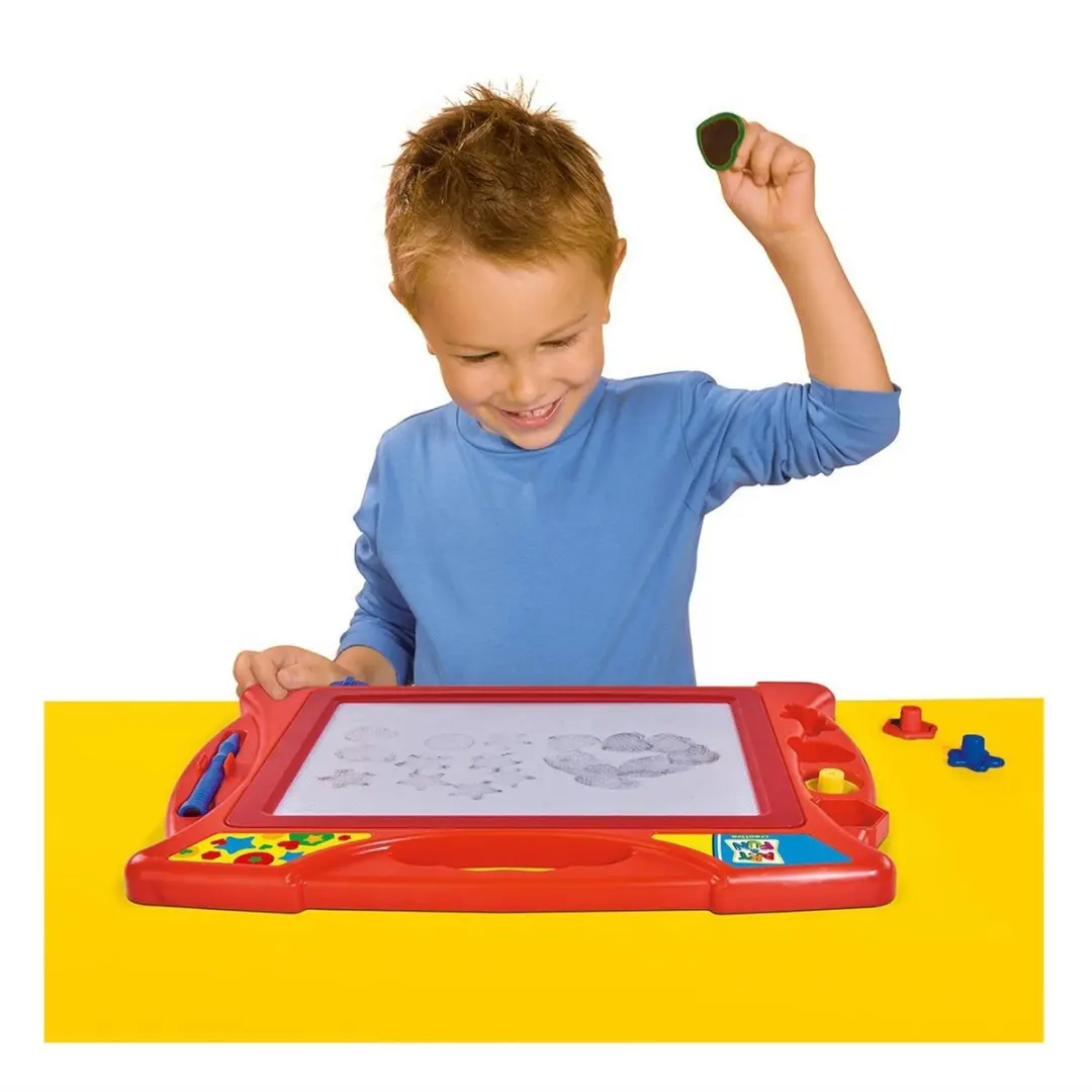 Simba Art & Fun Magisch Tekentafel 40x29cm - HobbyPakket - Rood/Geel/Blauw - afbeelding 2 van 6
