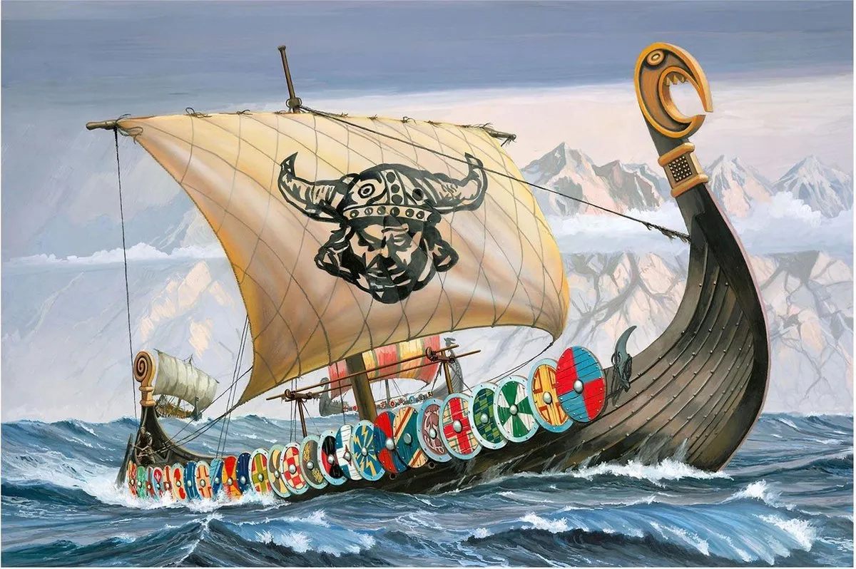 Revell 05403 Viking Ship Modelbouwpakket 1:50 - 131 Onderdelen