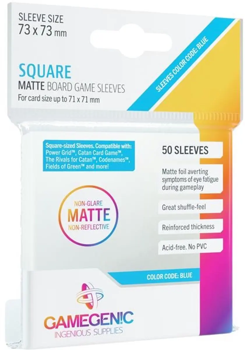 Gamegenic Matte Board Game Sleeves GGS10061