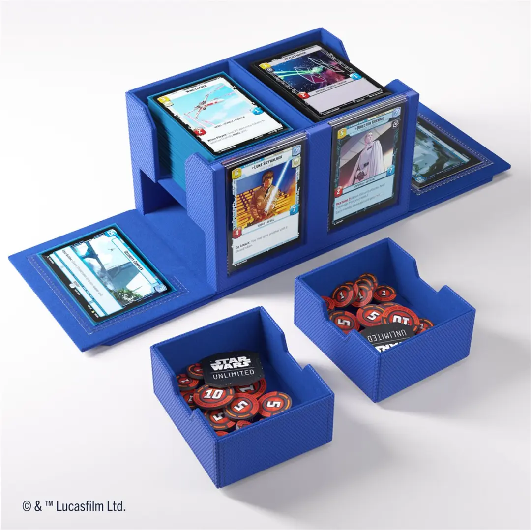 Gamegenic Star Wars Unlimited Double Deck Pod - GGS20163 - Blauw