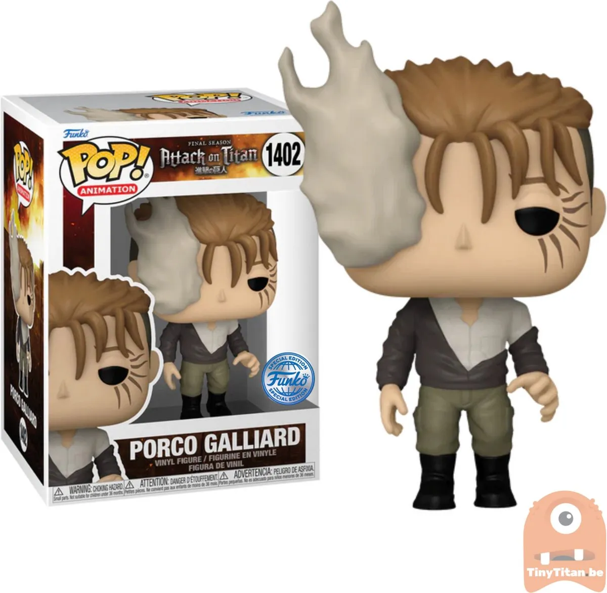 Funko Pop! Porco Galliard Attack on Titan 71251 - Multi