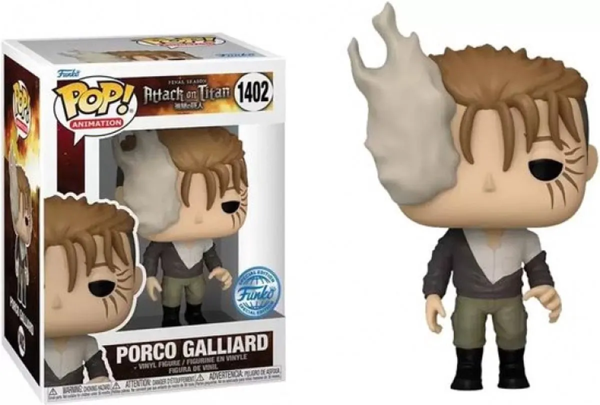 Funko Pop! Porco Galliard Attack on Titan 71251 - Multi