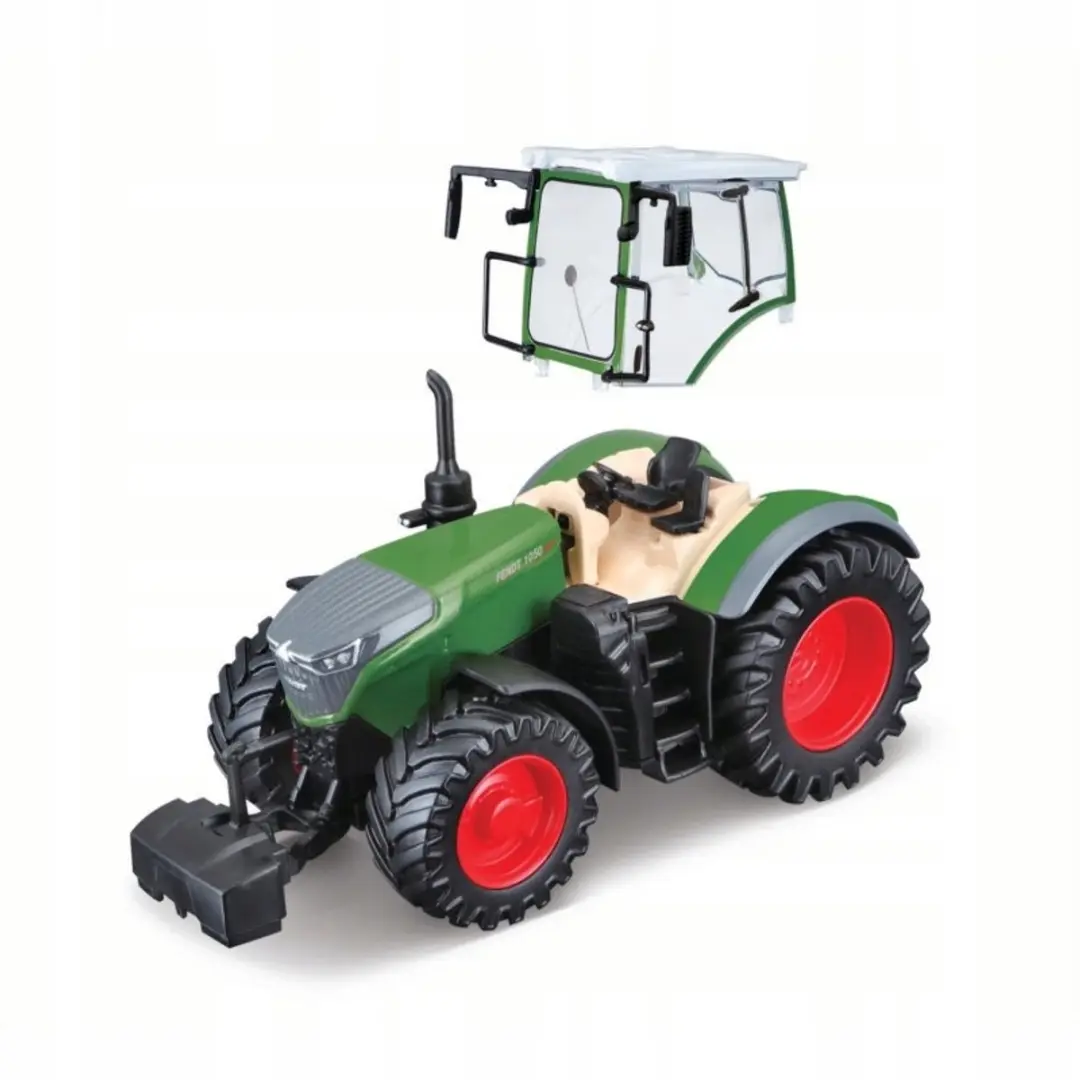 Bburago Fendt 1050 Vario Traktor - 10cm Groen - afbeelding 2 van 2