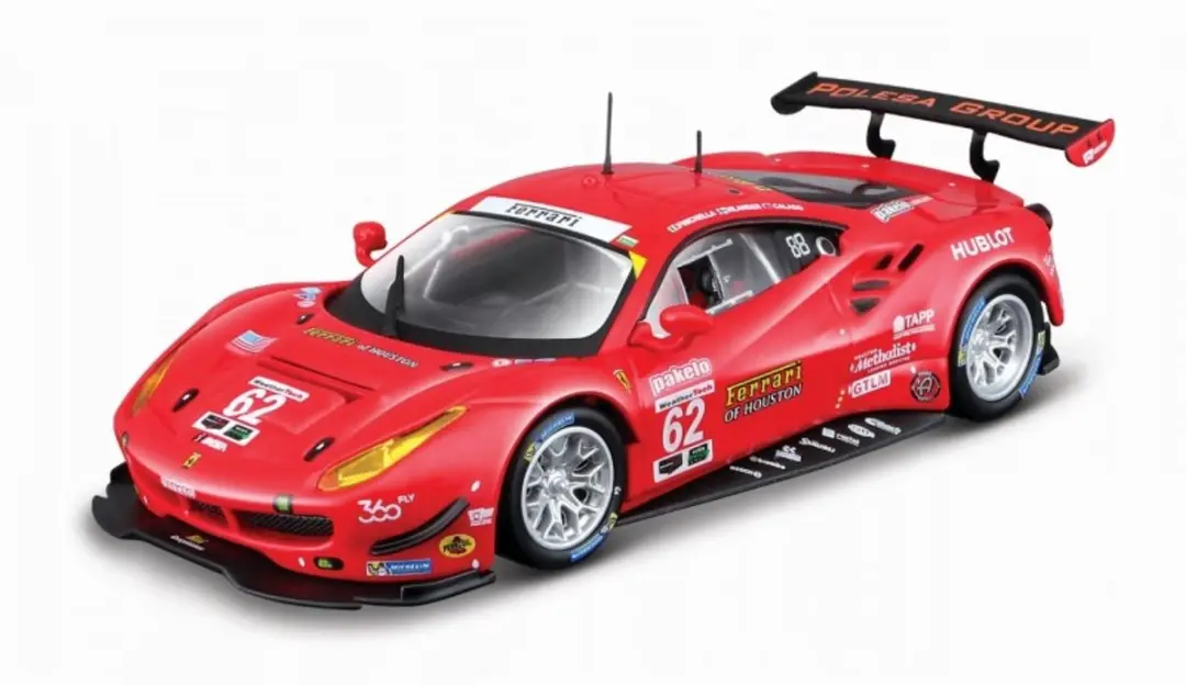 Bburago Ferrari 488 GTE 1:43 Modelauto #62