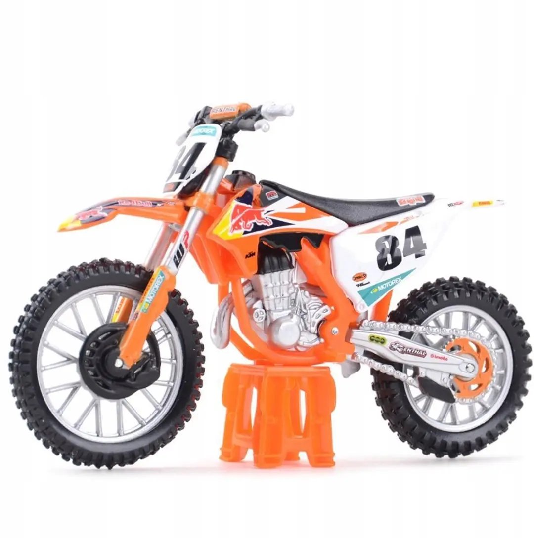 Bburago KTM 450 SX-F #84 Jeffrey Herlings 1:18 Schaalmodel