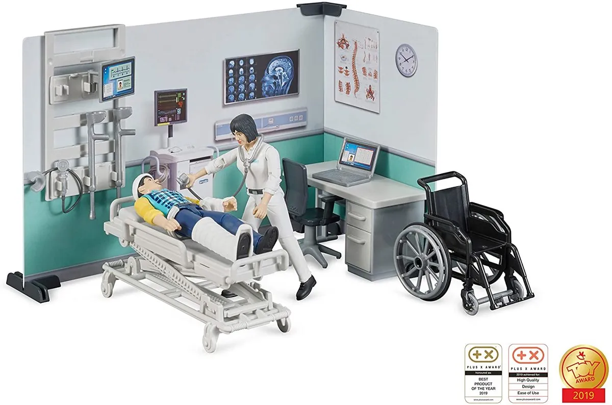 Bruder B-World Gezondheidspost BF62711 - Multicolor