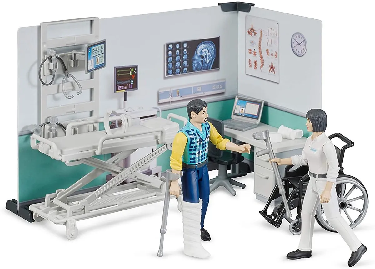 Bruder B-World Gezondheidspost BF62711 - Multicolor